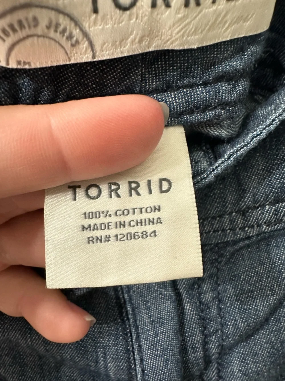Torrid Denim Shorts Darker Blue Wash Short Shorts 18